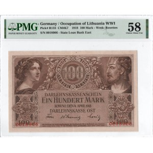 Kowno, 100 marek 1918 - PMG 58