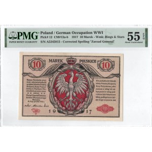 GG, 10 mkp 1916 Generał biletów - PMG 55EPQ