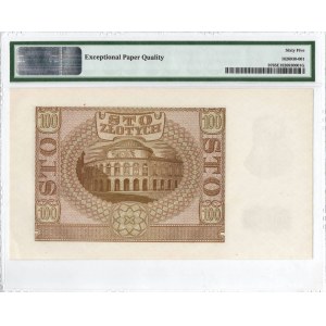 GG, 100 złotych 1940 D - PMG 65EPQ
