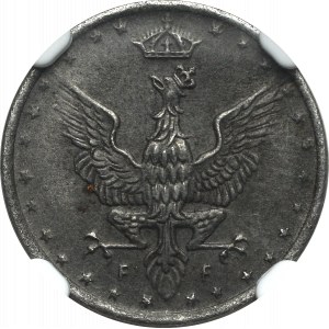 Królestwo Polskie, 5 fenigów 1918 - NGC MS64