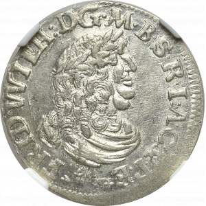Germany, Preussen, 6 groschen 1686, Konigsberg - NNR MS63