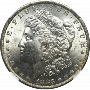 USA, Morgan dollar 1883 O - NGC MS63