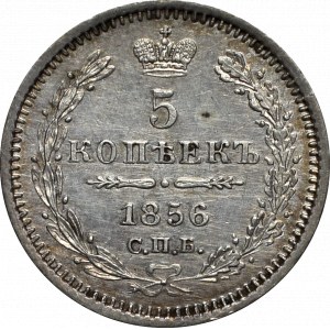 Russia, Alexander II, 5 kopecks 1856 ФБ