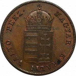 Hungary, 1kreuzer 1848
