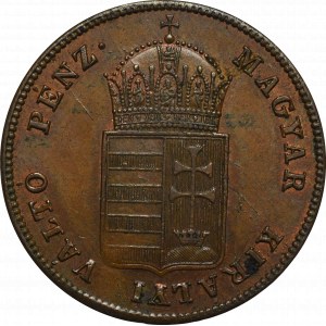 Węgry, 1 krajcar 1848