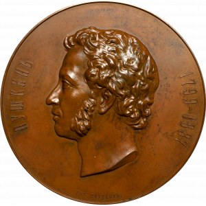Rosja, Mikołaj II, Medal Puszkin