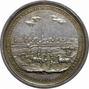 Germany, Friedrich August II, Medal for 300 years of return Thorn and Prussia to Poland 1754