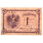 II RP, 1 złoty 1919 S. 20 C - PMG 55