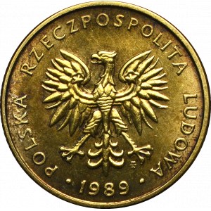 PRL, 10 złotych 1989 - Próba