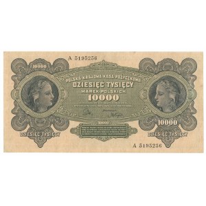 II RP, 10.000 marek polskich 1922 A