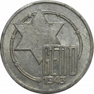 Getto w Łodzi, 10 marek 1943 - PCGS MS62