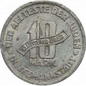 Litzmannstadt Ghetto, 10 mark 1943 - PCGS MS62