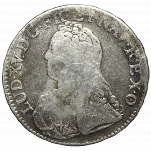 France, Ludovic XV, Ecu 1734, Tours