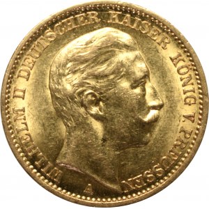 Germany, Preussen, 20 mark 1910 A