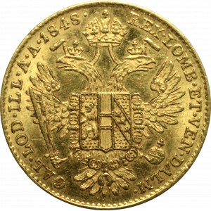 Austria, Franz Joseph, Ducat 1848, Vienna
