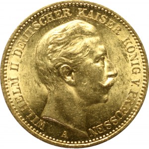 Germany, Preussen, 20 mark 1899