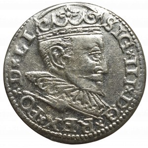 Sigismund III, 3 groschen 1596, Riga