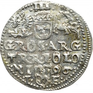 Zygmunt III Waza, Trojak 1596, Olkusz - nieopisany