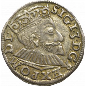 Zygmunt III Waza, Trojak 1591, Poznań - nieopisany