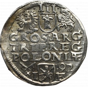 Sigismund III, 3 groschen 1592, Posen