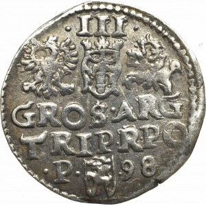 Sigismund III Vasa, 3 groschen 1598, Posen