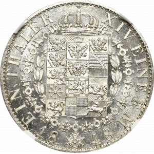 Germany, Prussia, Thaler 1848 - NGC MS62