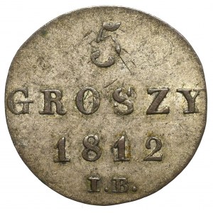 Księstwo Warszawskie, 5 groszy 1812