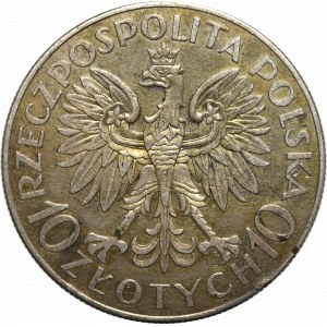 II Republic of Poland, 10 zloty 1933 Sobieski