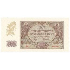 GG, 10 złotych 1940 J