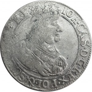 Jan II Kazimierz, Ort 1665, Elbląg - ex Pączkowski - RZADKOŚĆ / ILUSTROWANY