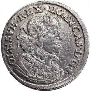 Jan II Kazimierz, Ort 1651, Bydgoszcz - ex Pączkowski - PIĘKNY / ILUSTROWANY