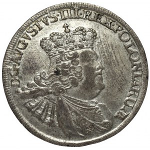 Germany, Saxony, Friedrich August II, 18 groschen 1756, Leipzig