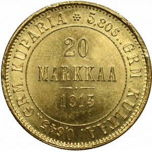 Russian occupation of Finland, 20 markaa 1913