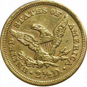 USA, 2-1/2 dollar 1853