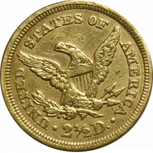 USA, 2-1/2 dolara 1853