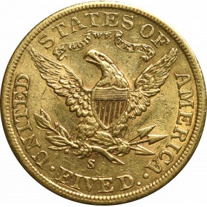 USA, 5 dollars 1901