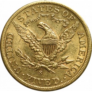 USA, 5 dolarów 1901