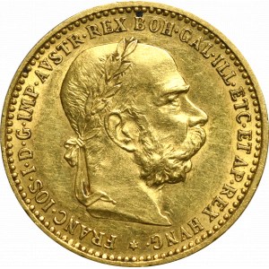 Austro-Węgry, 10 koron 1897