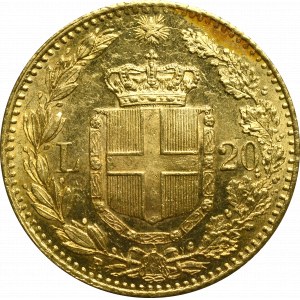 Włochy, 20 lirów 1882
