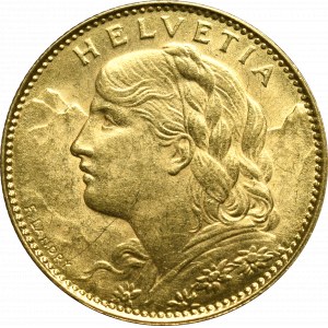 Switzerland, 10 francs 1922