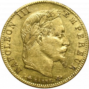 Francja, 5 franków 1866