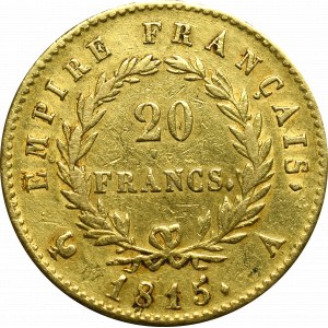 France, 20 francs 1815, Paris