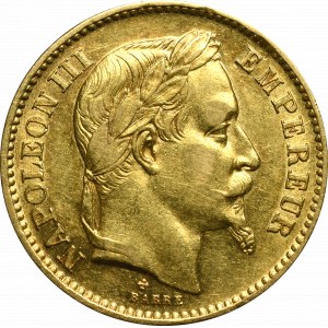 Francja, 20 franków 1866