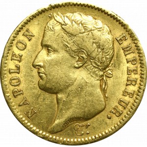 France, Napoleon I Bonaparte, 40 francs 1811