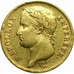 Francja, Napoleon I Bonaparte, 40 franków 1812
