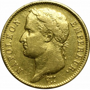 Francja, Napoleon I Bonaparte, 40 franków 1811