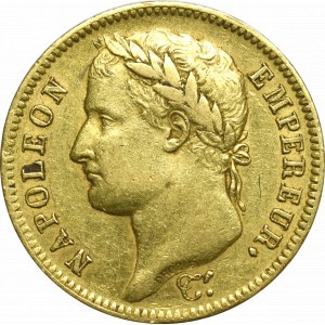 France, Napoleon I Bonaparte, 40 francs 1813