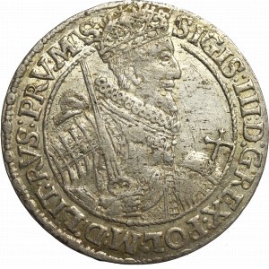 Sigismund III, 18 groschen 1621 PRVS M, Bromberg