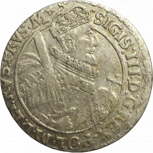 Sigismund III, 18 groschen 1621 PRVS M, Bromberg