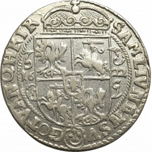 Sigismund III, 18 groschen 1622, Bromberg - PRVS M